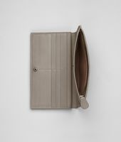 Bottega Veneta® Fume Intrecciato Nappa Continental Wallet Bottega Veneta® Fume Intrecciato Nappa Continental Wallet