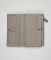Bottega Veneta® Fume Intrecciato Nappa Continental Wallet Bottega Veneta® Fume Intrecciato Nappa Continental Wallet