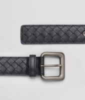 Bottega Veneta® Gürtel aus VN-Leder Intrecciato Ardoise Bottega Veneta® Gürtel aus VN-Leder Intrecciato Ardoise