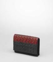 Bottega Veneta® Ardoise Brique Watteau Intrecciato Club Fume Card Case Bottega Veneta® Ardoise Brique Watteau Intrecciato Club Fume Card Case