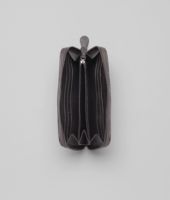 Bottega Veneta® Portemonnaie mit Zip aus Club Fumé Intrecciato Ardoise, Brique und Watteau Bottega Veneta® Portemonnaie mit Zip aus Club Fumé Intrecciato Ardoise, Brique und Watteau