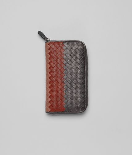 BOTTEGA VENETA - Intrecciato Club Zip Around Wallet