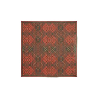McQ, Scarf, Pleated McQ Tartan Print Scarf