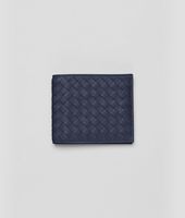 Bottega Veneta® Prusse Intrecciato Washed Lambskin Wallet Bottega Veneta® Prusse Intrecciato Washed Lambskin Wallet