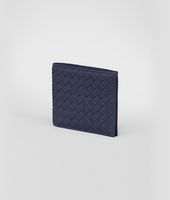 Bottega Veneta® Prusse Intrecciato Washed Lambskin Wallet Bottega Veneta® Prusse Intrecciato Washed Lambskin Wallet