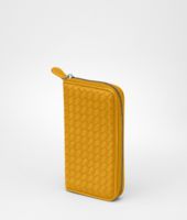 Bottega Veneta® Intrecciato Nappa Zip Around Wallet Bottega Veneta® Intrecciato Nappa Zip Around Wallet