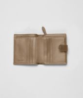 Bottega Veneta® Bronze Intrecciato Nappa French Flap Wallet Bottega Veneta® Bronze Intrecciato Nappa French Flap Wallet