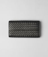 Bottega Veneta® Ardoise Intrecciato Nappa Continental Wallet Bottega Veneta® Ardoise Intrecciato Nappa Continental Wallet