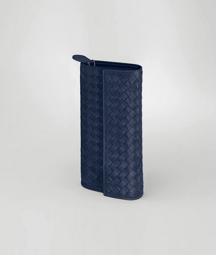 BOTTEGA VENETA - Intrecciato Washed Lambskin Continental Wallet