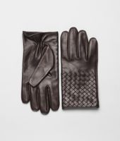 Bottega Veneta® Ebano Intrecciato Soft Nappa Gloves Bottega Veneta® Ebano Intrecciato Soft Nappa Gloves