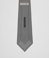 Bottega Veneta® Anthracite Silk Tie Bottega Veneta® Anthracite Silk Tie