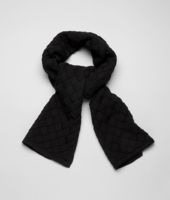 Bottega Veneta® Black Wool Scarf Bottega Veneta® Black Wool Scarf