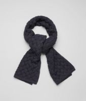 Bottega Veneta® Navy Wool Scarf Bottega Veneta® Navy Wool Scarf