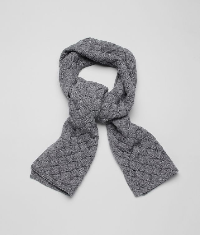 BOTTEGA VENETA Lead Wool Scarf Scarf or Hat or Glove U fp