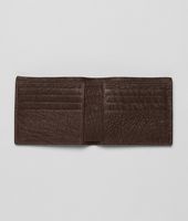 Bottega Veneta® Cioccolato Antique Ostrich Wallet Bottega Veneta® Cioccolato Antique Ostrich Wallet