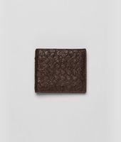 Bottega Veneta® Cioccolato Antique Ostrich Wallet Bottega Veneta® Cioccolato Antique Ostrich Wallet