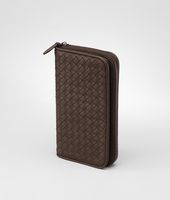 Bottega Veneta® Intrecciato Nappa Zip Around Wallet Bottega Veneta® Intrecciato Nappa Zip Around Wallet
