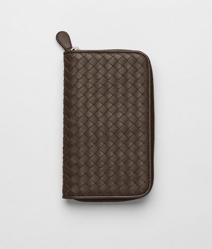 BOTTEGA VENETA - Edoardo Intrecciato Nappa Zip Around Wallet