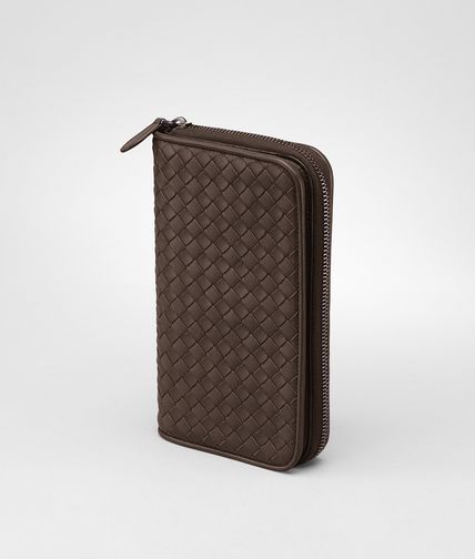 BOTTEGA VENETA - Edoardo Intrecciato Nappa Zip Around Wallet