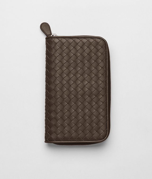 BOTTEGA VENETA Edoardo Intrecciato Nappa Zip Around Wallet Zip Around Wallet D fp