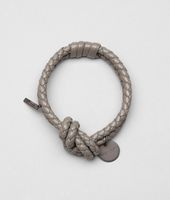 Bottega Veneta® Fume Intrecciato Nappa Bracelet Bottega Veneta® Fume Intrecciato Nappa Bracelet