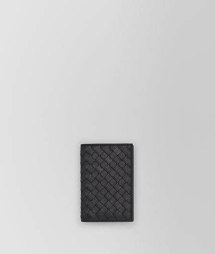 BOTTEGA VENETA - Nero Intrecciato VN Card Case