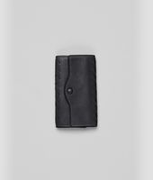 Bottega Veneta® Nero Intrecciato Nappa Key Case Bottega Veneta® Nero Intrecciato Nappa Key Case
