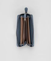 Bottega Veneta® Krim Intrecciato Nappa Zip Around Wallet Bottega Veneta® Krim Intrecciato Nappa Zip Around Wallet