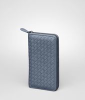 Bottega Veneta® Krim Intrecciato Nappa Zip Around Wallet Bottega Veneta® Krim Intrecciato Nappa Zip Around Wallet