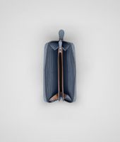 Bottega Veneta® Krim Intrecciato Nappa Zip Around Wallet Bottega Veneta® Krim Intrecciato Nappa Zip Around Wallet