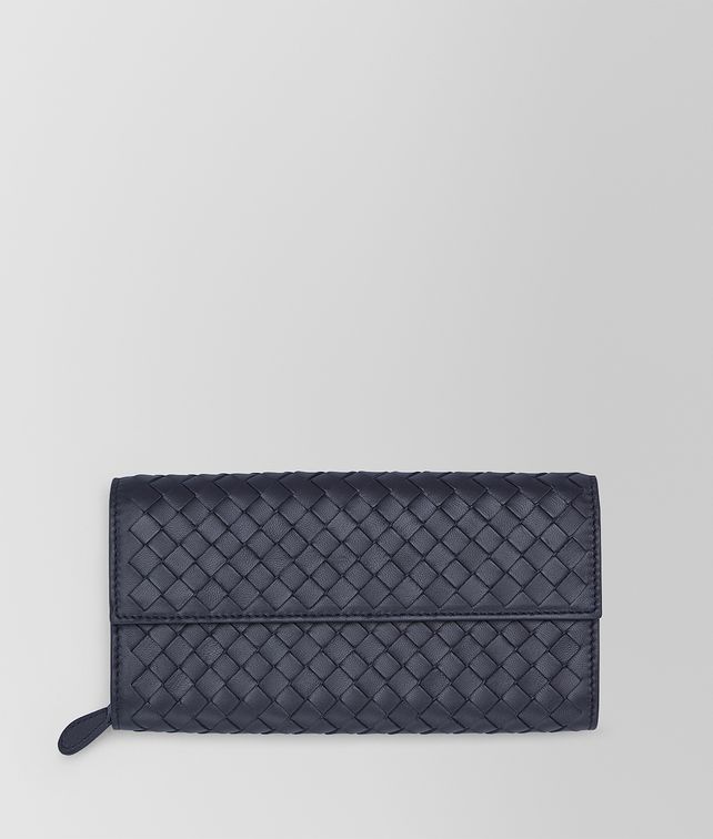 BOTTEGA VENETA CONTINENTAL PORTEMONNAIE AUS INTRECCIATO NAPPA IN TOURMALINE Continental Portemonnaie D fp