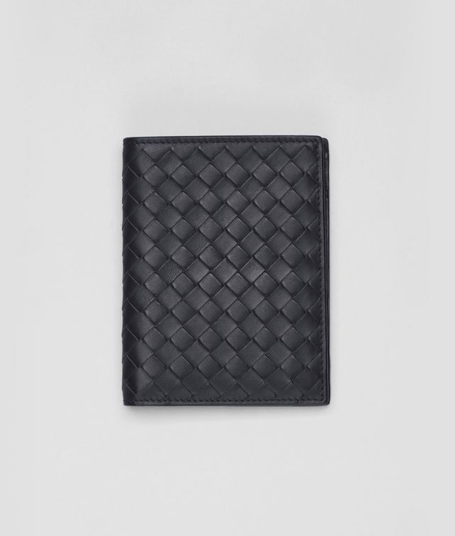 BOTTEGA VENETA Ardoise Intrecciato VN Wallet Bi-fold Wallet U fp
