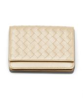 Bottega Veneta® Kartenetui aus Nappaleder Intrecciato Antique Bottega Veneta® Kartenetui aus Nappaleder Intrecciato Antique