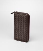 Bottega Veneta® Intrecciato Nappa Zip Around Wallet Bottega Veneta® Intrecciato Nappa Zip Around Wallet