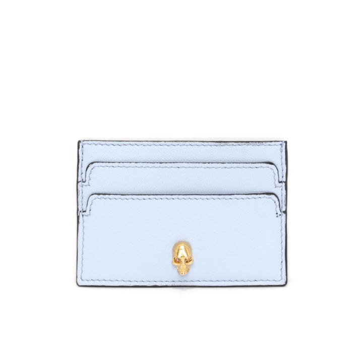 Skull Leather Card Holder