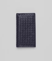 Bottega Veneta® Prusse Intrecciato Washed Lambskin Continental Wallet Bottega Veneta® Prusse Intrecciato Washed Lambskin Continental Wallet