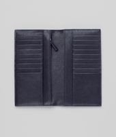 Bottega Veneta® Continental Wallet aus gewaschenem Lammleder Intrecciato Prusse Bottega Veneta® Continental Wallet aus gewaschenem Lammleder Intrecciato Prusse