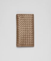 Bottega Veneta® Bronze Intrecciato Vachette Continental Wallet Bottega Veneta® Bronze Intrecciato Vachette Continental Wallet