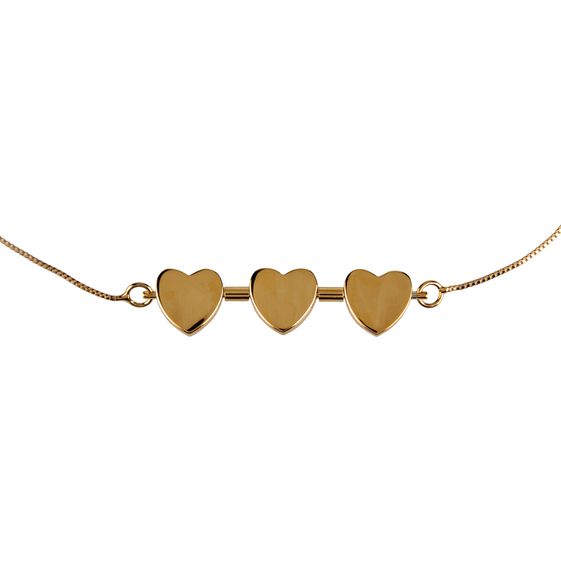STELLA McCARTNEY, Jewellery, 3 Hearts Necklace