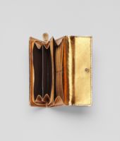 Bottega Veneta® Oro Bruciato Intrecciato Nappa Ayers Continental Wallet Bottega Veneta® Oro Bruciato Intrecciato Nappa Ayers Continental Wallet