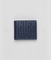Bottega Veneta® Prusse Intrecciato Washed Lambskin Wallet Bottega Veneta® Prusse Intrecciato Washed Lambskin Wallet