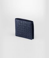 Bottega Veneta® Prusse Intrecciato Washed Lambskin Wallet Bottega Veneta® Prusse Intrecciato Washed Lambskin Wallet