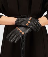 Bottega Veneta® Nero Soft Nappa Gloves Bottega Veneta® Nero Soft Nappa Gloves