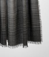 Bottega Veneta® Wollschal Anthracite und Black Bottega Veneta® Wollschal Anthracite und Black
