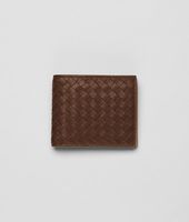 Bottega Veneta® Junior Kari Intrecciato Washed Vintage Nappa Wallet Bottega Veneta® Junior Kari Intrecciato Washed Vintage Nappa Wallet