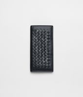 Bottega Veneta® Tourmaline Light Calf Soft Crocodile Fume Continental Wallet Bottega Veneta® Tourmaline Light Calf Soft Crocodile Fume Continental Wallet