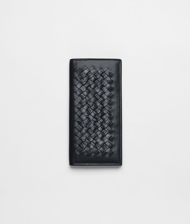 BOTTEGA VENETA Tourmaline Light Calf Soft Crocodile Fume Continental Wallet Continental Wallet U fp