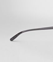 Bottega Veneta® Sonnenbrille aus Azetat Matte Black Blue Bottega Veneta® Sonnenbrille aus Azetat Matte Black Blue