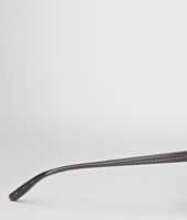 Bottega Veneta® Sonnenbrille aus Azetat Matte Black Blue Bottega Veneta® Sonnenbrille aus Azetat Matte Black Blue
