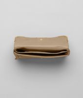 Bottega Veneta® Waxed Leather Metal Continental Wallet Bottega Veneta® Waxed Leather Metal Continental Wallet